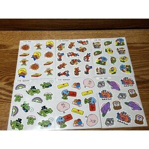 Trend Scratch N’ Sniff Stickers Silly Smells 90s Super Rare HTF VTG Lot Of 6